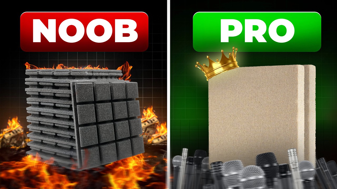 Don't Use Acoustic Foam in 2026 - Panels vs Foam | Best Acoustic Treatment Setup!