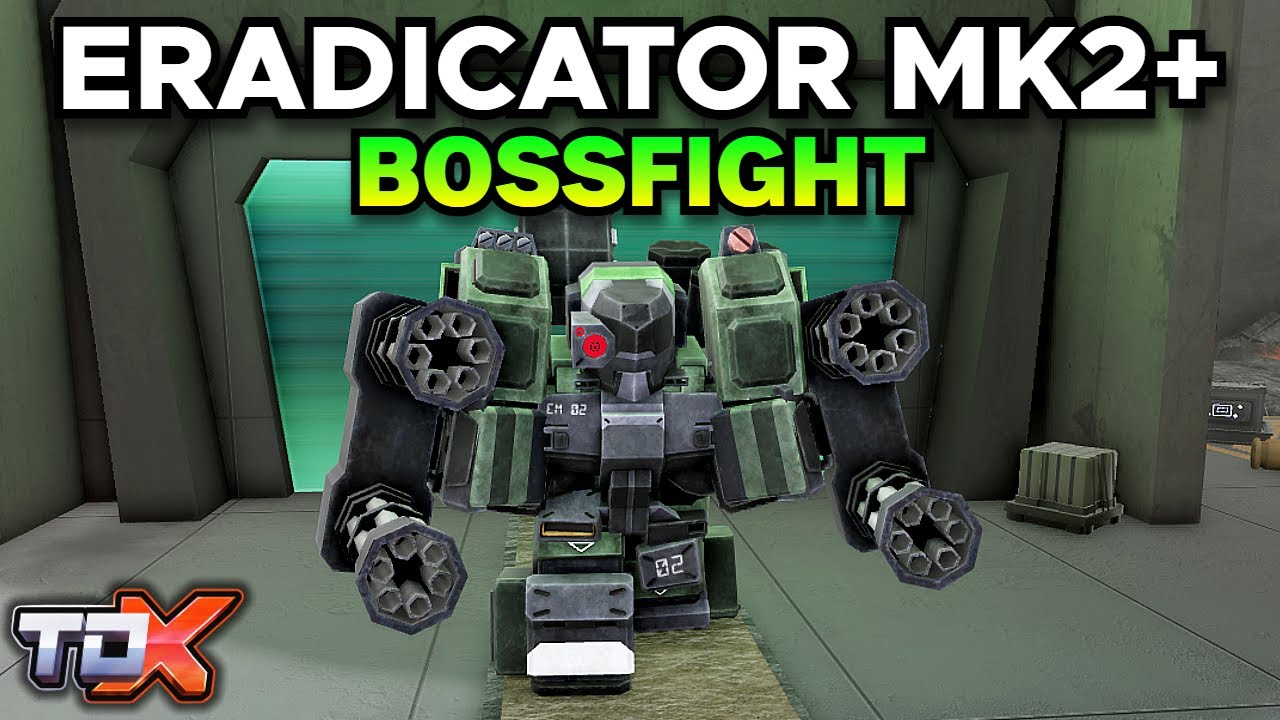 TDX Eradicator Mk2+ Boss Fight (Wave 42) - Tower Defense X Roblox | TDX expert mode rework
