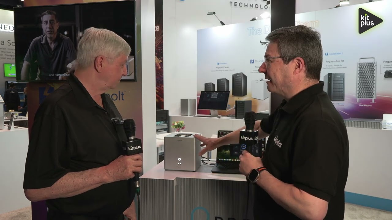 Promise Unveils Pegasus5 M8 with Thunderbolt 5 Speed | NAB 2025