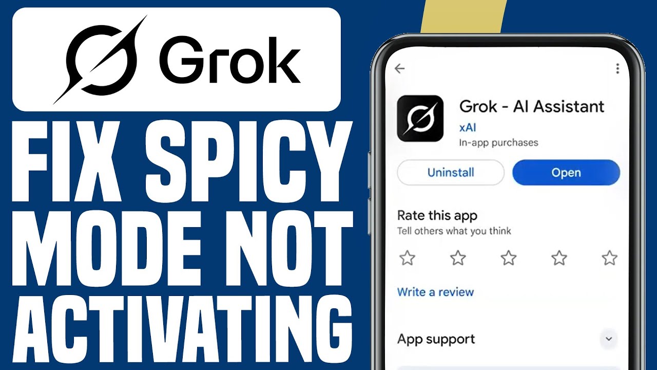 How To Fix Grok AI Spicy Mode Not Activating (Best Method)