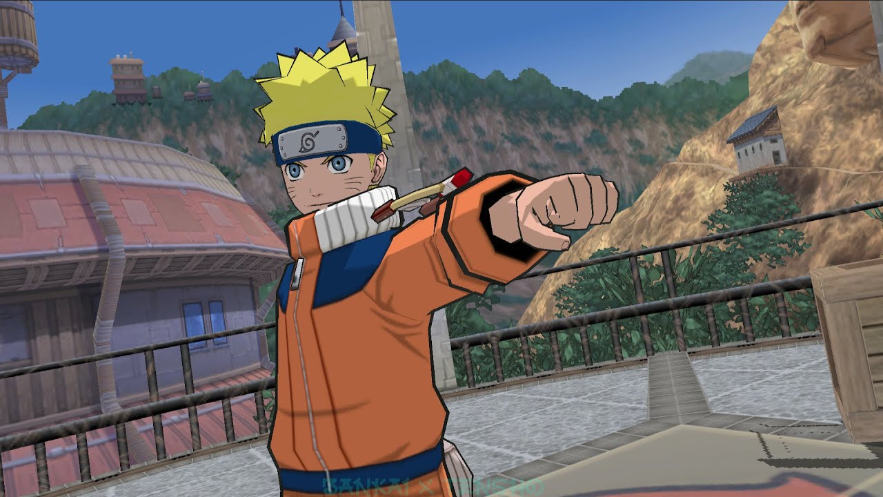Naruto Clash of ninja Revolution Naruto Time Attack 60fps