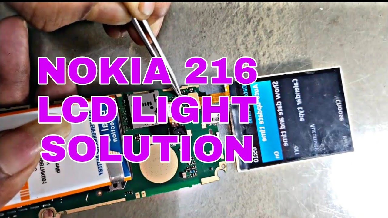 Nokia 216 LCD Light Solution|| Nokia 216||Jumper Solution