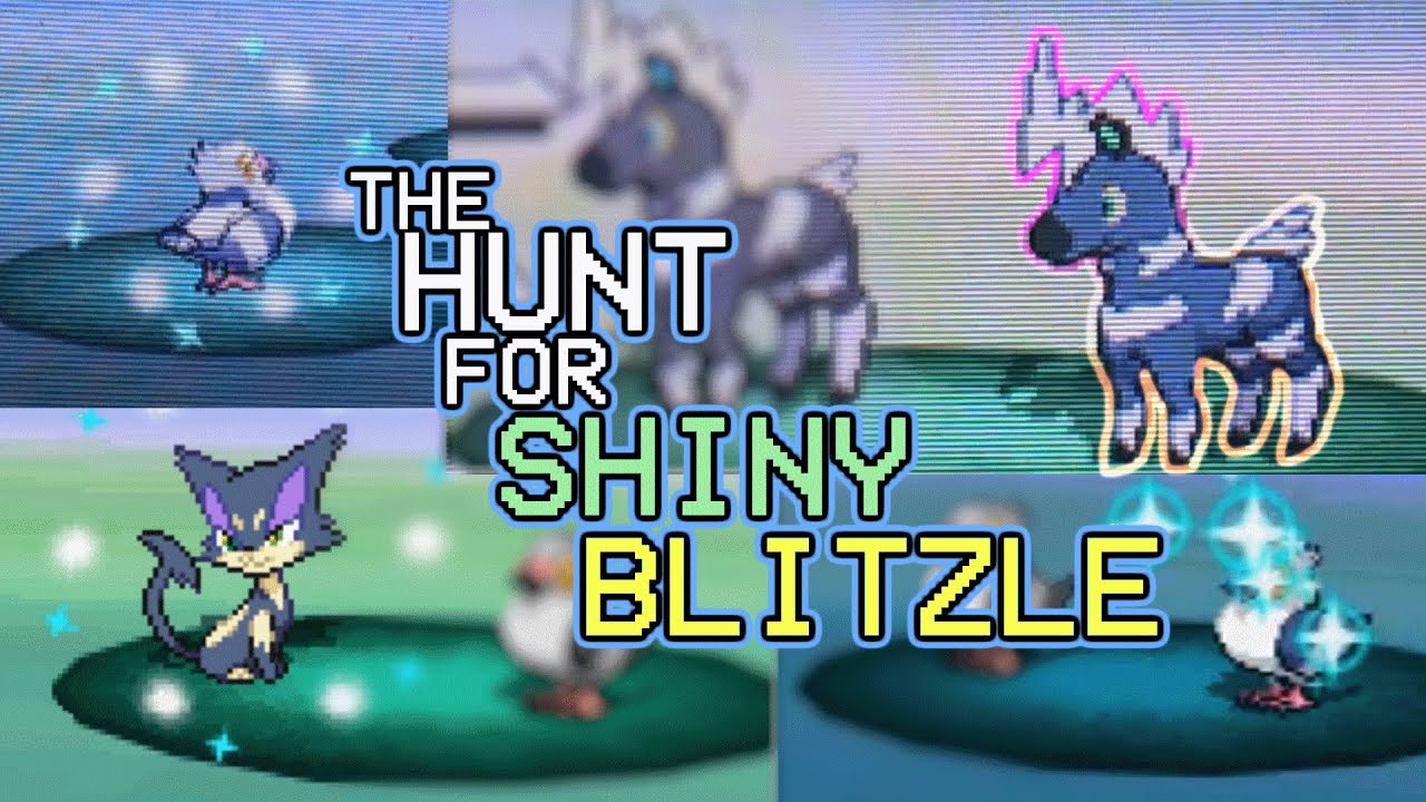504 - The Hunt For Shiny Blitzle! 4 LIVE reaction Shiny Pokemon in 5th gen!