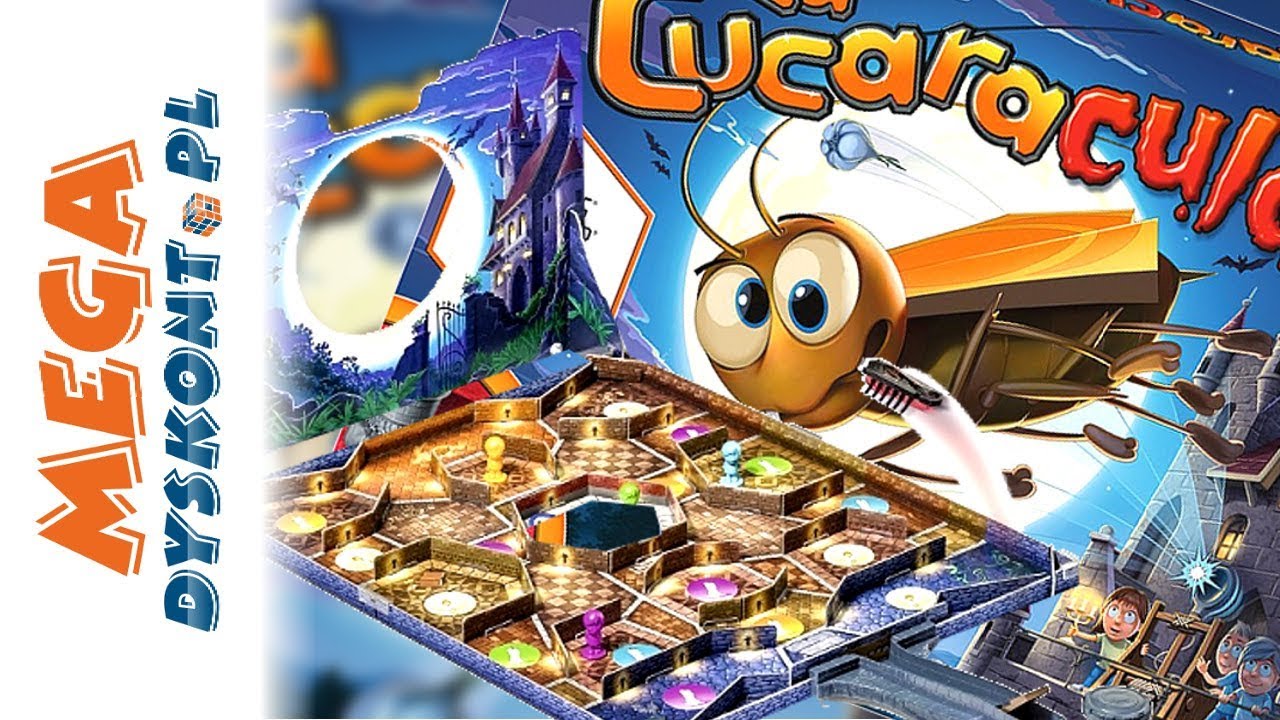 La Cucaracha Dracula 🐜 La Cucaracula 🦗 Ravensburger 🕷 Challenge Monia i Agatka