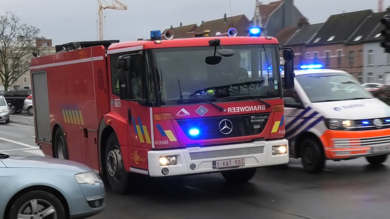 Brandweer Gent (B) met Spoed naar Interventies!