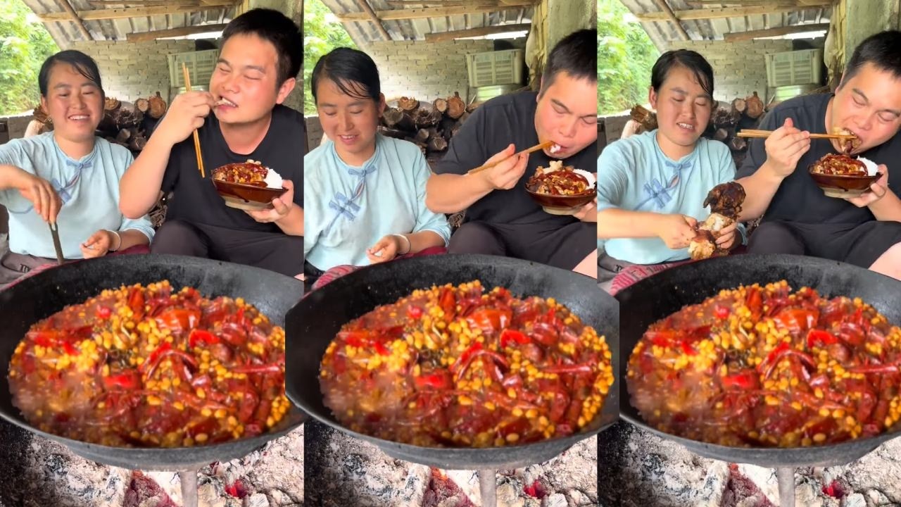 Chồng tôi đi làm nhiều nên tôi đã nấu cho anh ấy một bữa ăn ngon.
