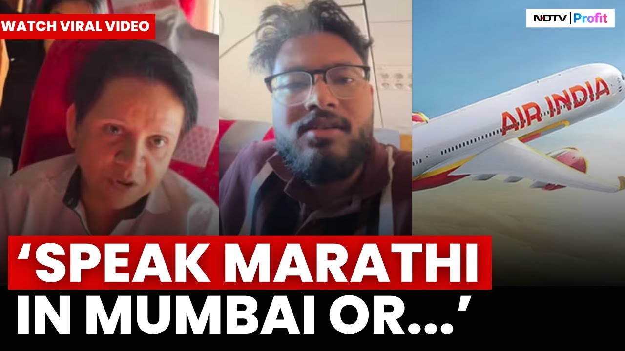 Viral Video: Woman Threatens Air India Passenger For Not Speaking In Marathi In Mumbai