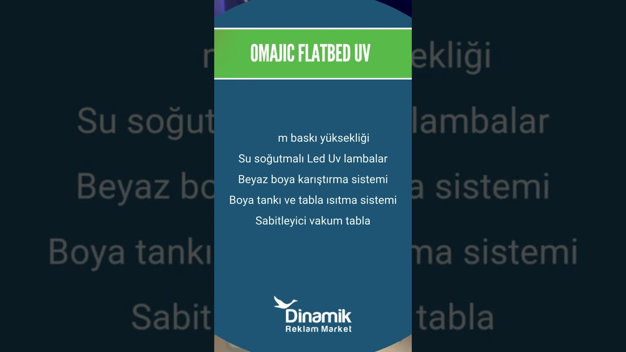 Omajic Flatbed Uv Baskı Makinesi Kurulumu