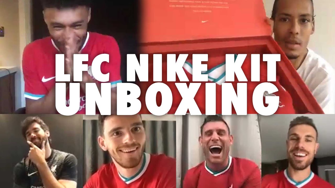 Распаковка новой формы «Ливерпуля» от Nike с Ван Дейком, Оксом и ребятами | «Это просто ОГОНЬ» 🔥🔥🔥