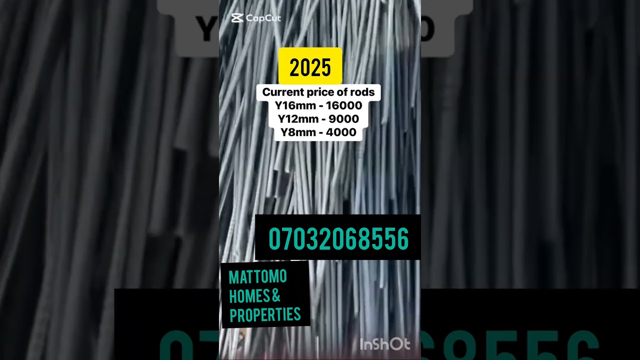 CURRENT PRICE OF STEEL RODS FOR BUILDING CONSTRUCTION PROJECT 2025