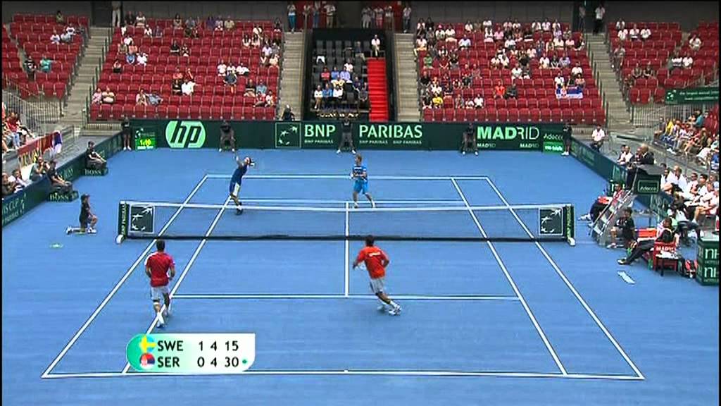 Davis Cup Highlights: Sweden 1-4 Serbia