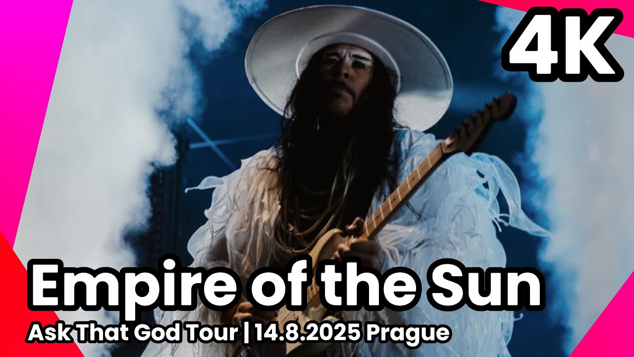 Empire of the Sun - Ask That God Tour | 14.8.2025 Praha - Areál 7 | 4K 🔥