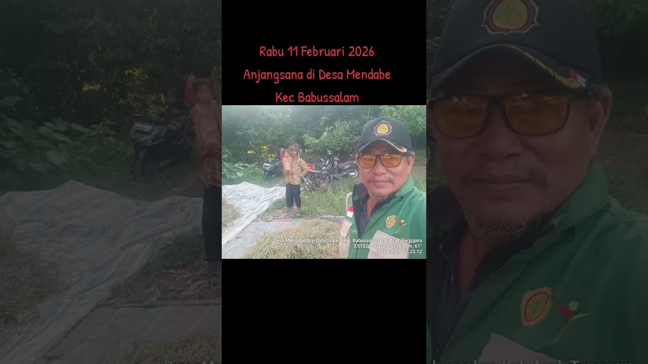 Diskusi bersama perangkat desa