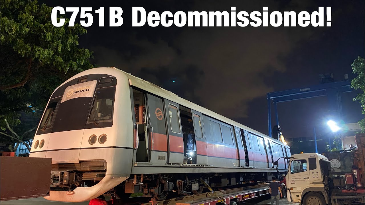 [SMRT] Bidding Farewell To A Millennial Train - KNS C751B [313/314] (EMU 313)’s Final Hours