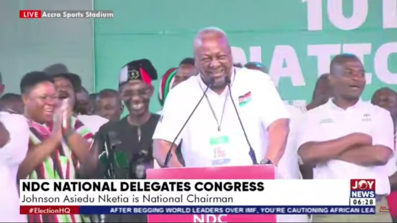 NDC National Delegates Congress: John Mahama's closing remarks