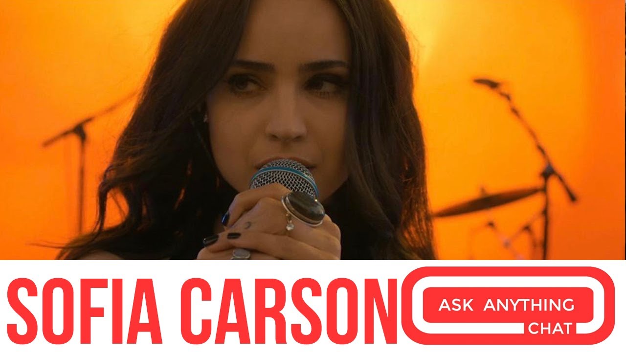 Sofia Carson Full MRL Ask Anything Chat