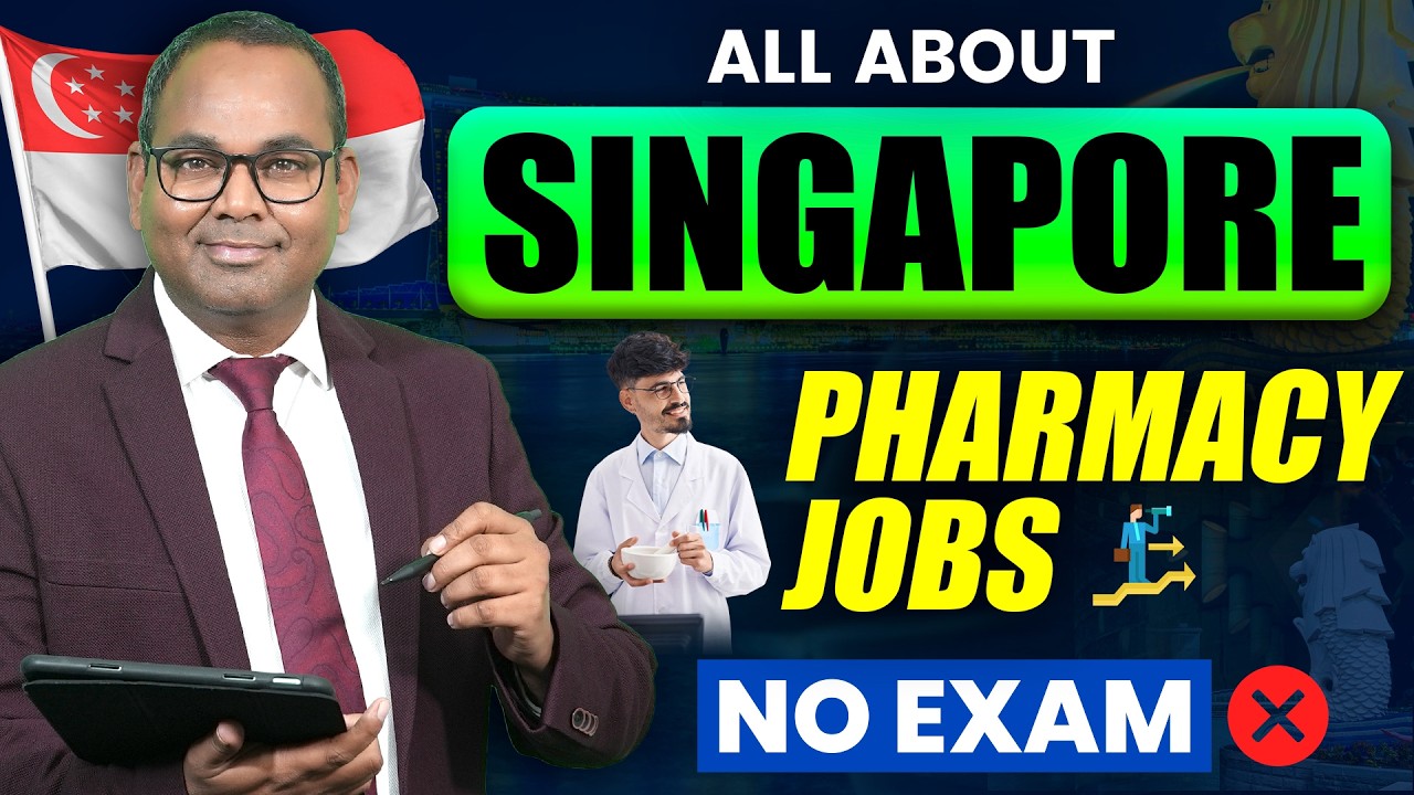 Pharmacist in Singapore | How to Become a Pharmacist in Singapore without Exam | Step by Step Guide