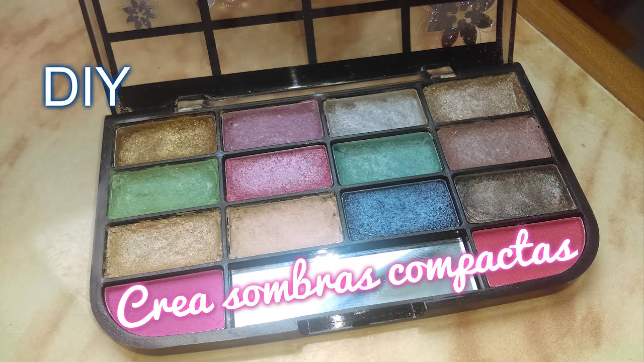 DIY CREA SOMBRAS COMPACTAS