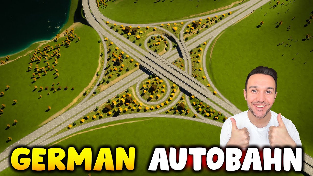 Alman Otoban Modelini Yaptık | Ustalık Eseri - Cities Skylines II [B46]