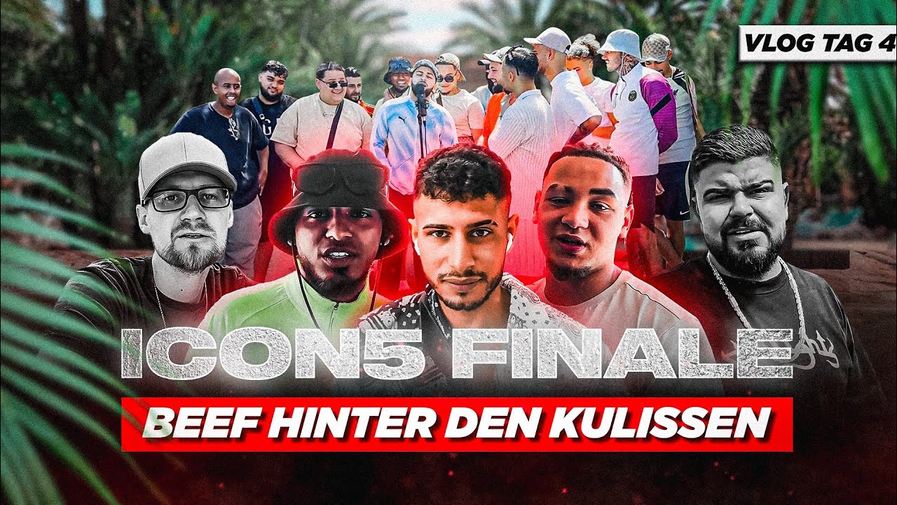 ALLE GEGEN HASSUNA ?! DER BEEF GEHT WEITER 🤯 | ICON 5 FINALE EP.4 VLOG 4