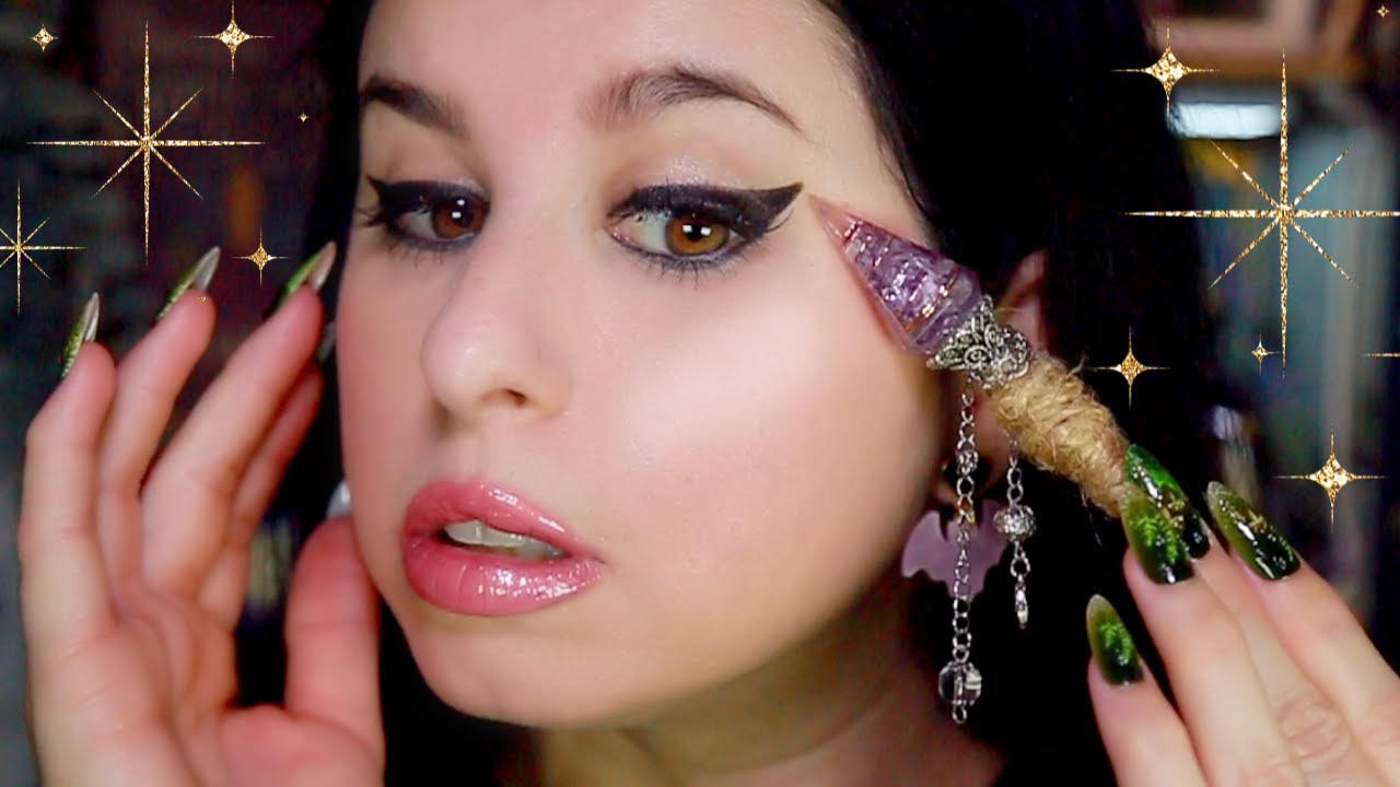 ASMR Crystal Face Tracing: рассказываем правдивые страшные истории 😲 Тихий голос — шепот ✨ Мурашк...