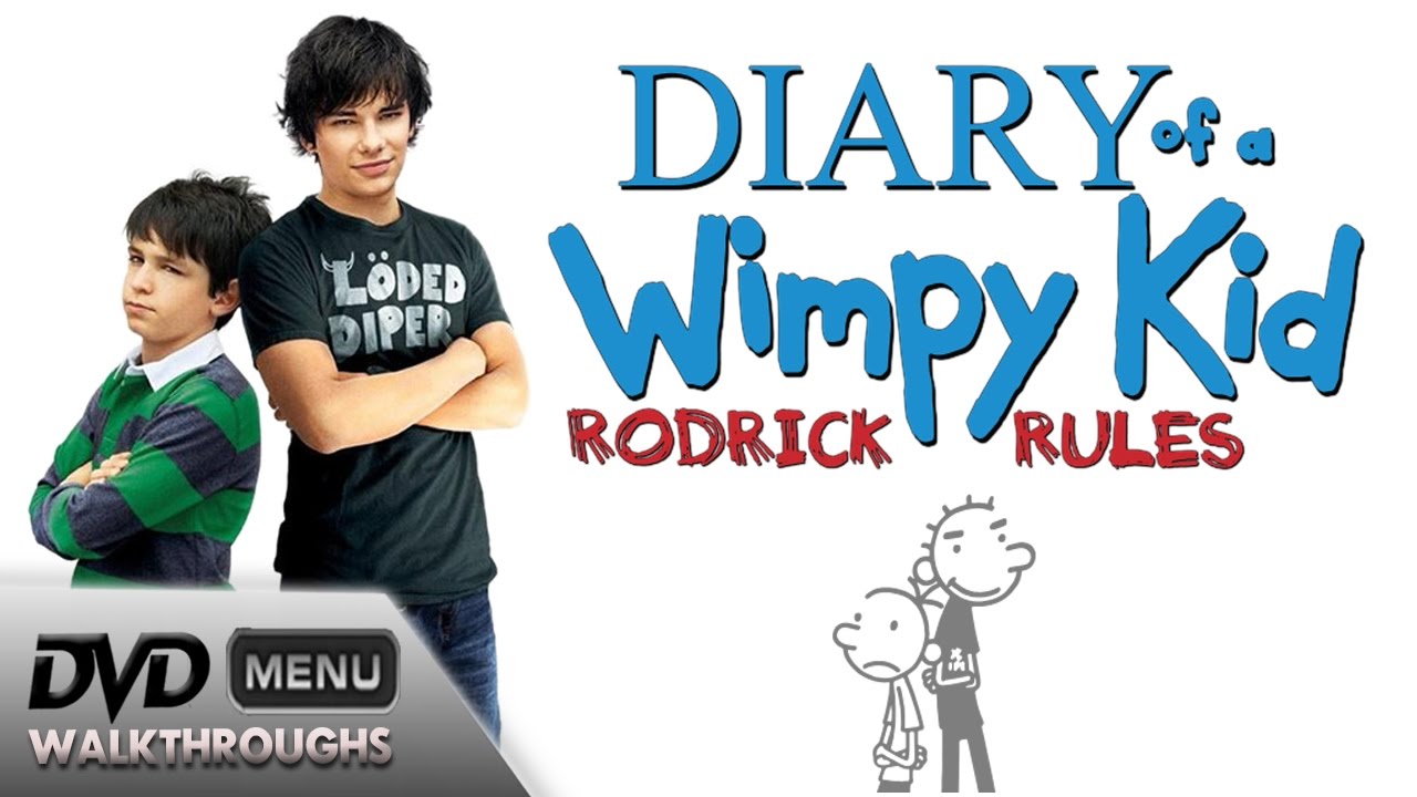 Diary of A Wimpy Kid Rodrick Rules (2011) DvD Menu Walkthrough