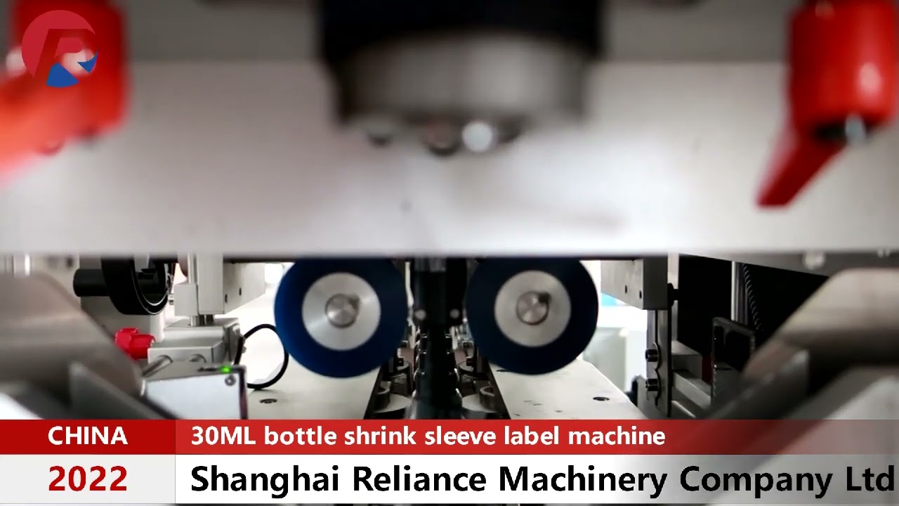 Automatic 5ml to 30ml dropper bottle shrink sleeve label machine/RELIANCE