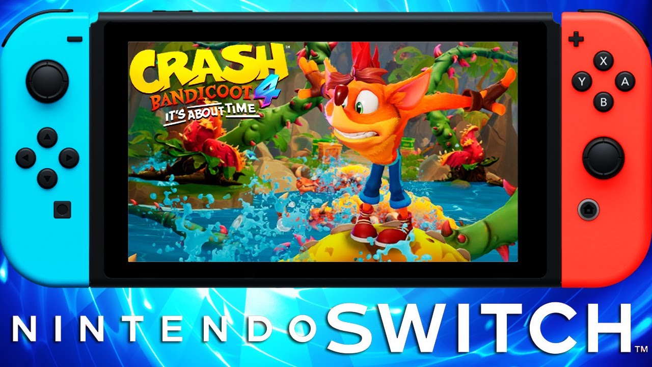 Crash Bandicoot 4: It's About Time на Nintendo Switch: геймплей