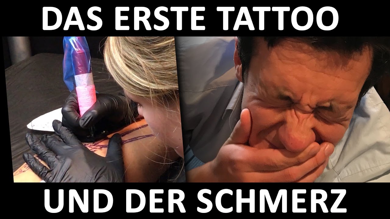 Das erste Tattoo und der Schmerz