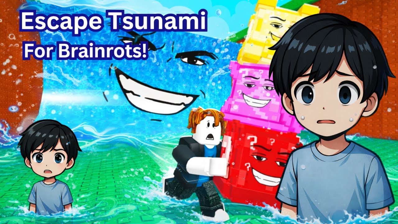 NEW UPDATE | Escape Tsunami For Brainrots!