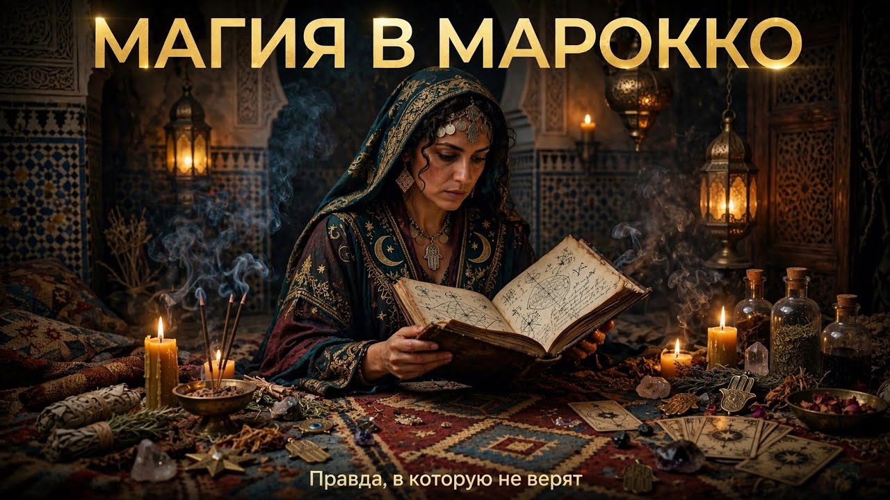 Магия в Марокко. Magie au Maroc.