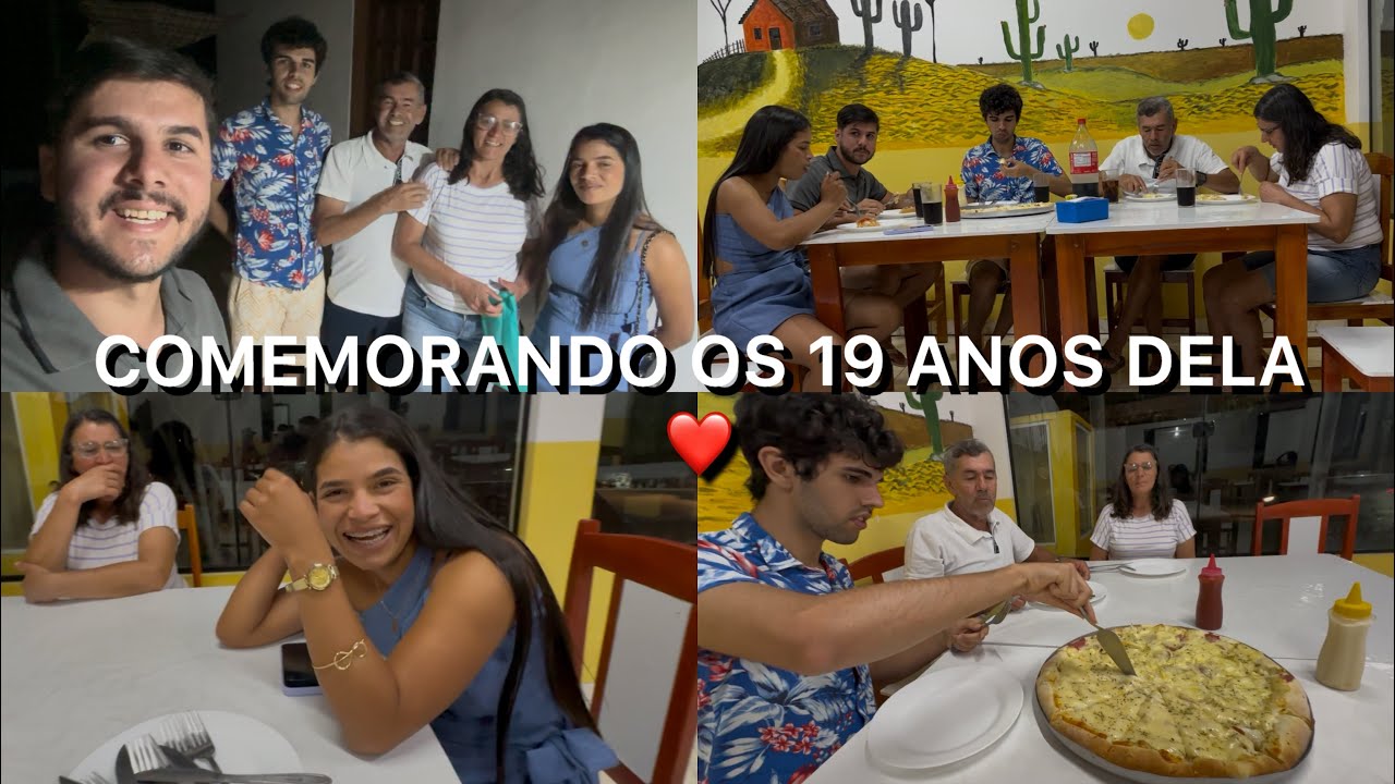 SAIMOS EM FAMÍLIA PARA COMEMORAR O ANIVERSÁRIO DA PATRICIA !!! 🎉🎊🎈