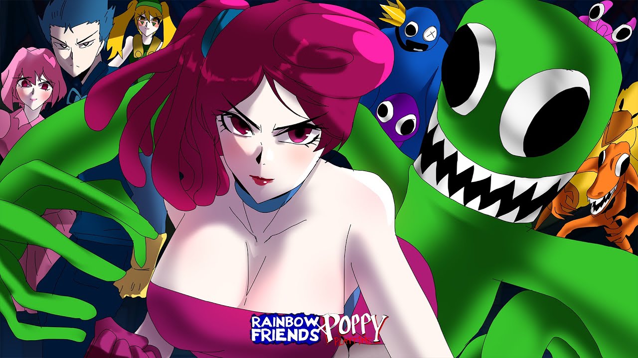 All Rainbow Friends VS Poppy Playtime Anime Part 12-18 │ FNF Friends To Your End but Poppy Playtime
