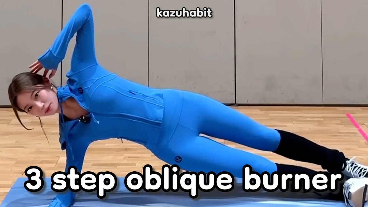 kazuha's COMPLETE 3-step oblique burner workout *updated 2025*