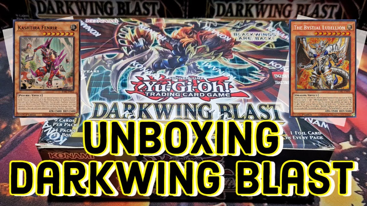 KASHTIRA FENRIR!! UNBOXING YUGIOH DARKWING BLAST!! | YUGIOH INDONESIA