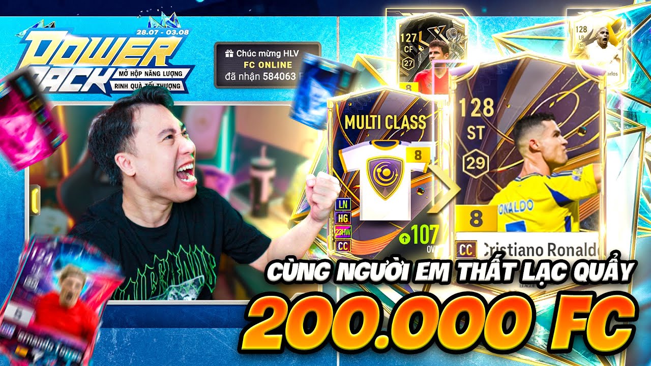 Vodka Quang | Ronaldo CC +8 bùng nổ Top Vip 