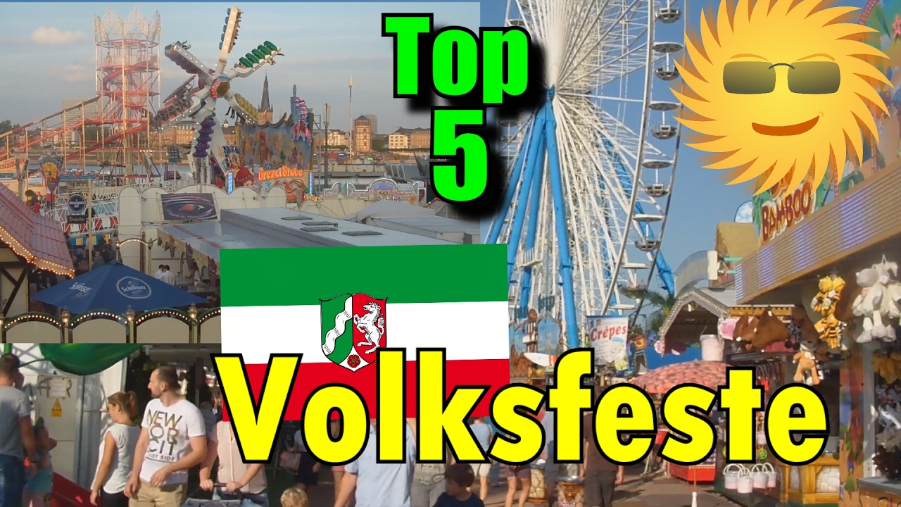 Top 5 Volksfeste in NRW