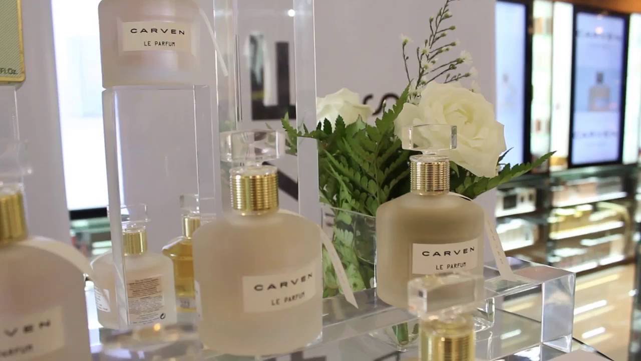 Lanzamiento CARVEN en Cortassa Perfumer&iacute;as, Editor Market