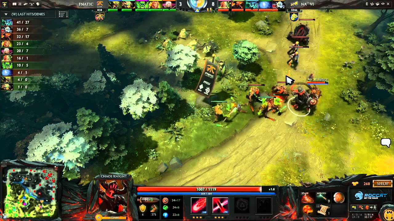 Na`Vi vs Fnatic, DreamLeague Finals, Grand Final, game 3