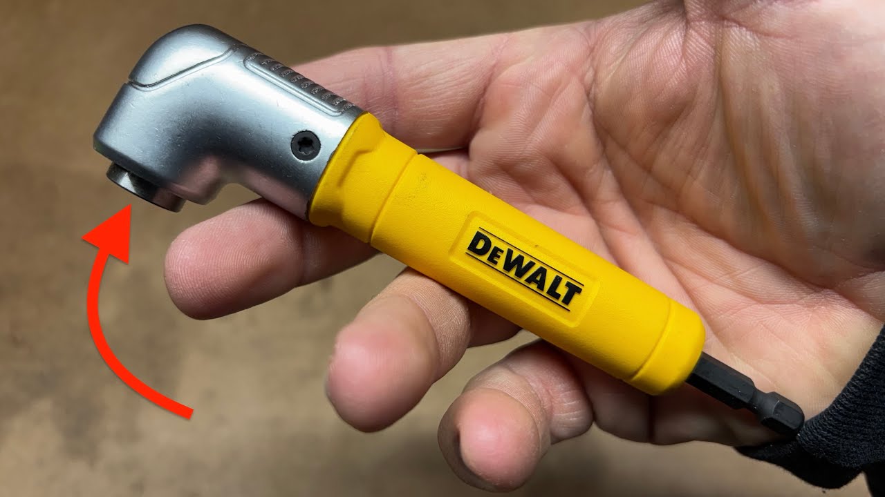 A Change of Direction - The Dewalt Right Angle Impact Adapter