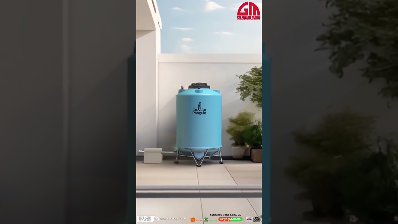 Upgrade Tangki Airmu dengan Watertorn Penguin! 💧✨ Fitur Baru: Total Drain