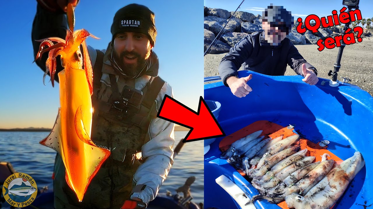 Volvió para hacer LA MEJOR PESCA DE CALAMARES DEL AÑO - Jurel Ramon #95-1