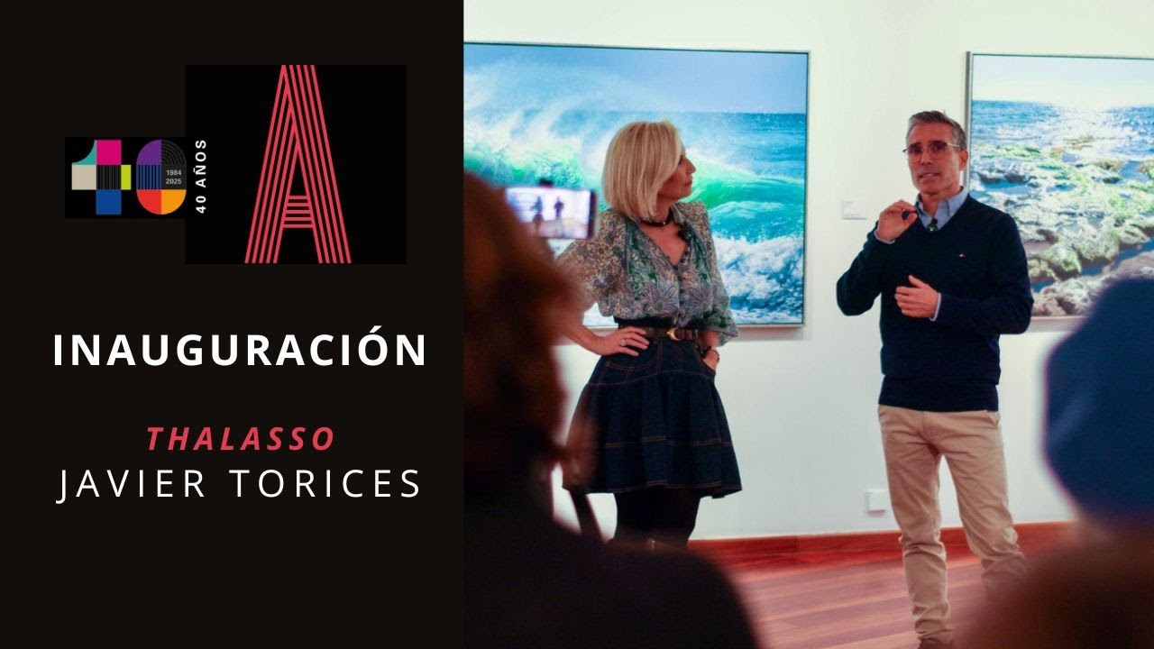 Inauguración de la exposición de Javier Torices - Thalasso en Aurora Vigil-Escalera Galería de Arte