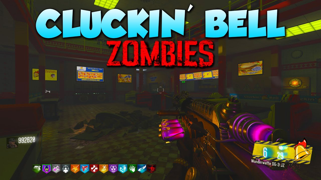 Cluckin Bell Zombies Full Easter Egg (Custom Modded Zombies)