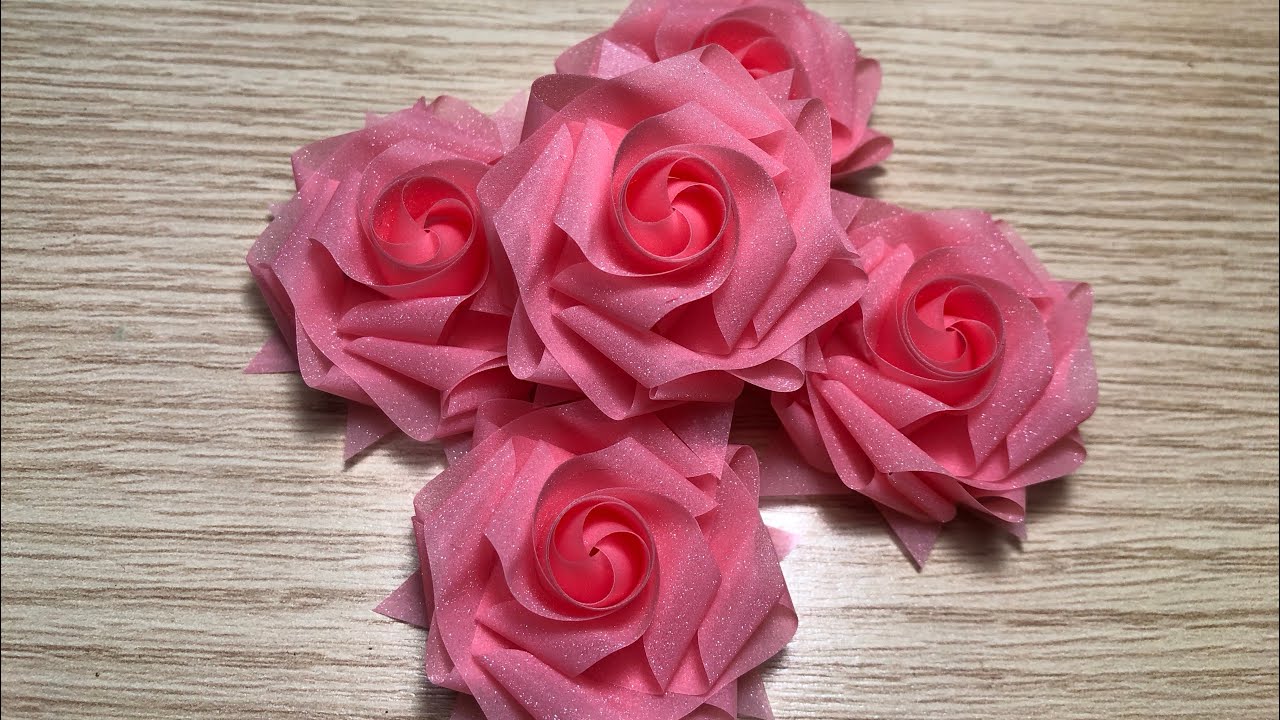 #พับเหรียญโปรยทานดอกกุหลาบง่ายๆ @handmadebybow8916