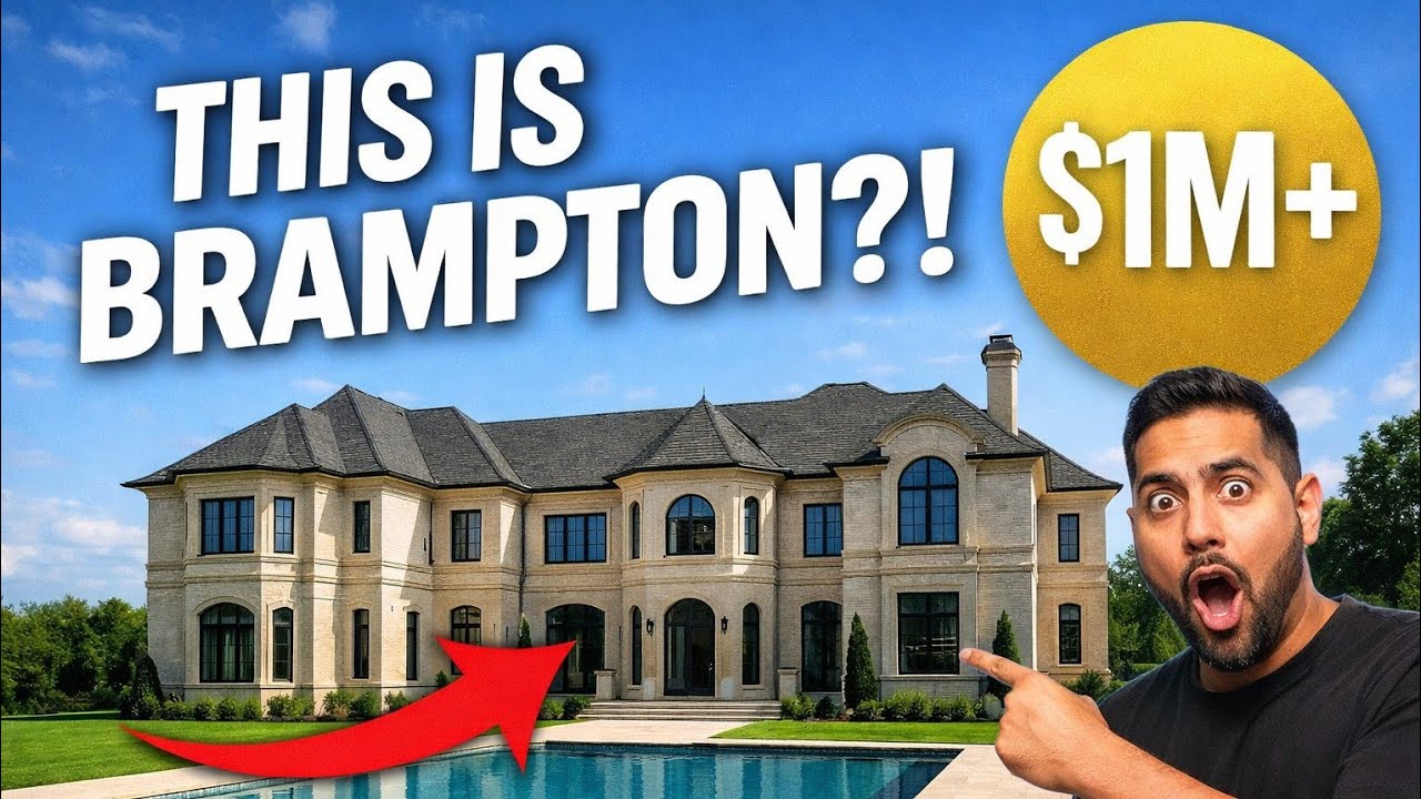 I didn't know Brampton Had Homes Like This ($1M+)