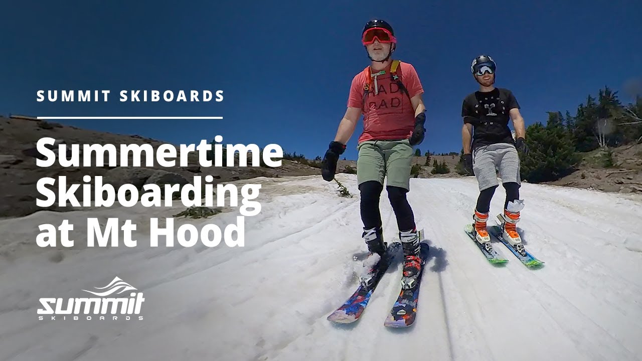 Summertime Skiboarding at Mt Hood | Summit Skiboards