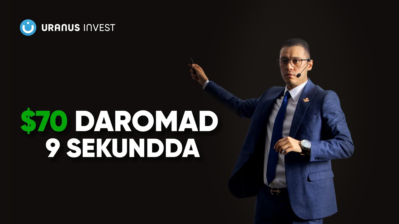 $70 Daromad 9 Sekundda | Yangilikda Savdo