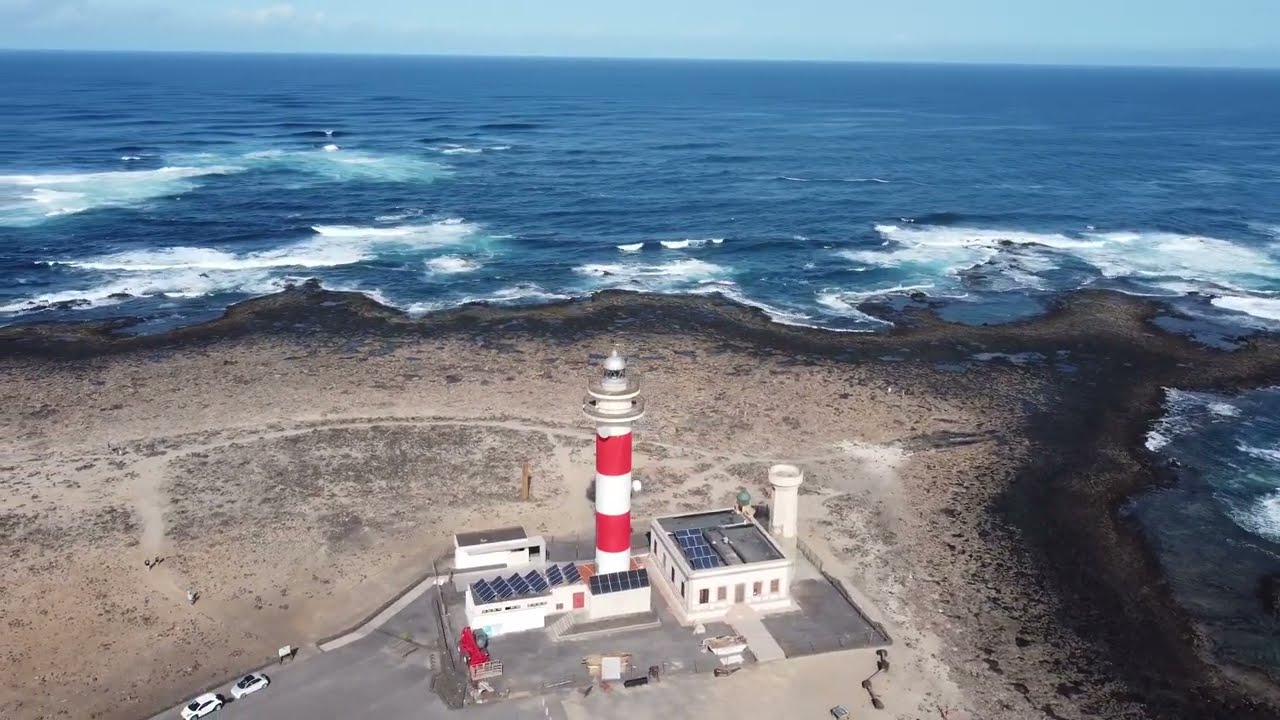 Faro del Toston - ujecie z drona