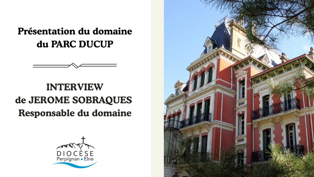 Présentation du domaine du Parc Ducup par Jérôme Sobraques, responsable du domaine